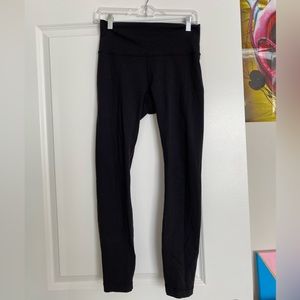 Black Lululemon align leggings